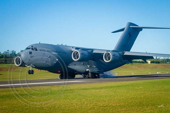 C17a Globemaster 2, Norfolk Island
