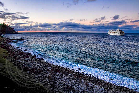 Pacific Pearl at Cascade, Norfolk Island