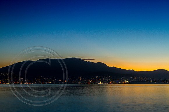 Mt Wellington Sunset 2, Tasmania