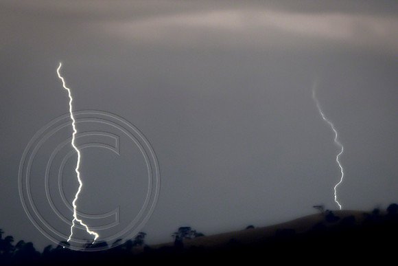 Lightening, January 2018, Tasmania